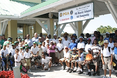 Junior Golfers at the PGA Minority Collegiate Golf Championship, May 6-10, 2009
